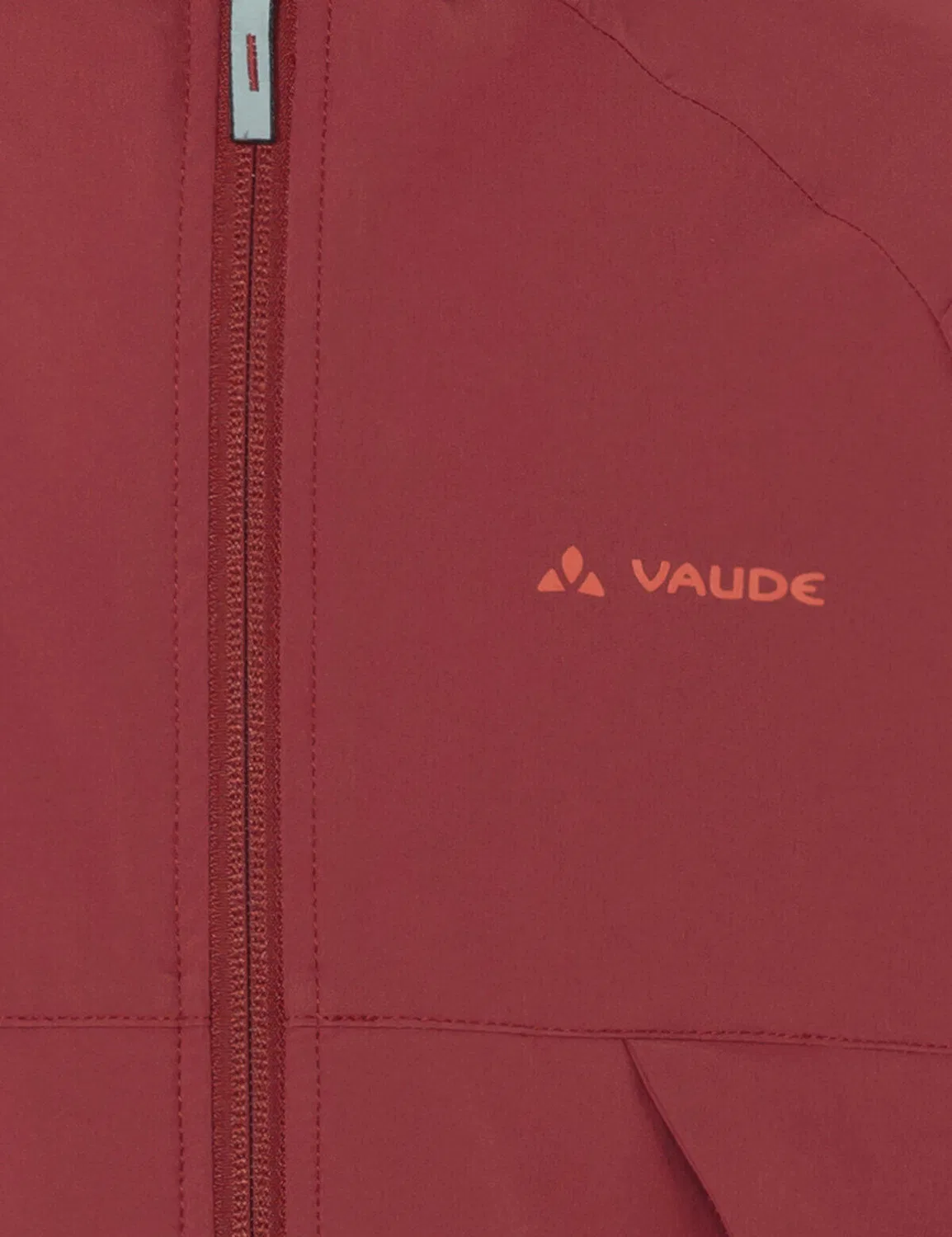 Детская ветровка с принтом Kids Moab Stretch Jacket Vaude, Rot — фото 3