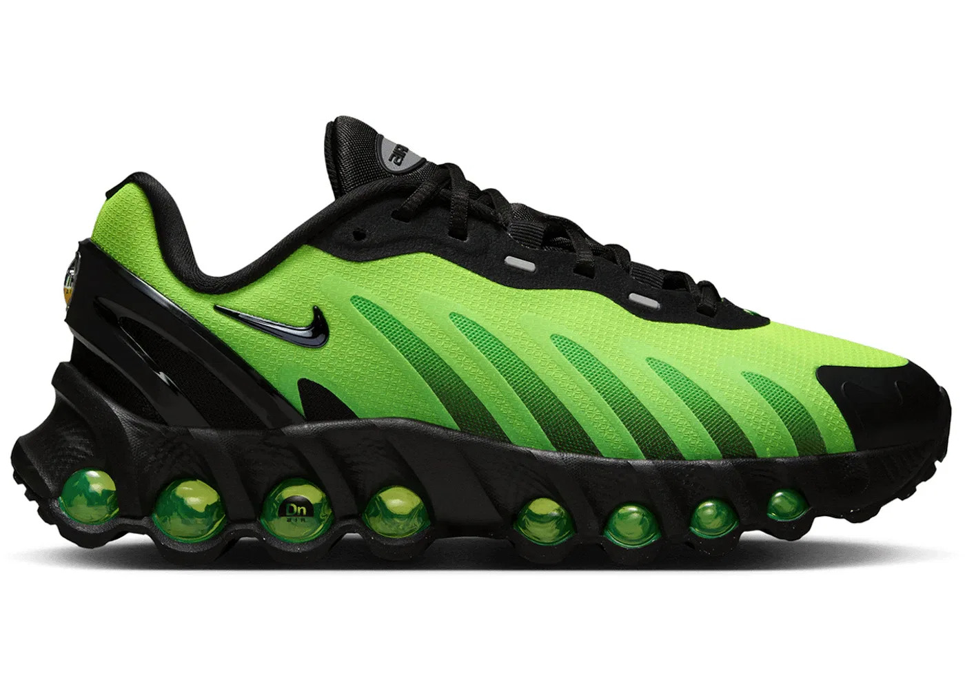 Детские кроссовки с амортизацией Nike Air Max Dn8 Nike, Black/Green Strike/Volt/Black