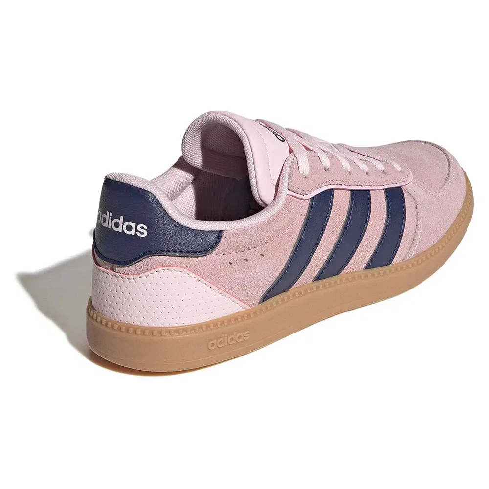 Детские кроссовки для девочек с низким силуэтом Breaknet Sleek Adidas, Pink — фото 4