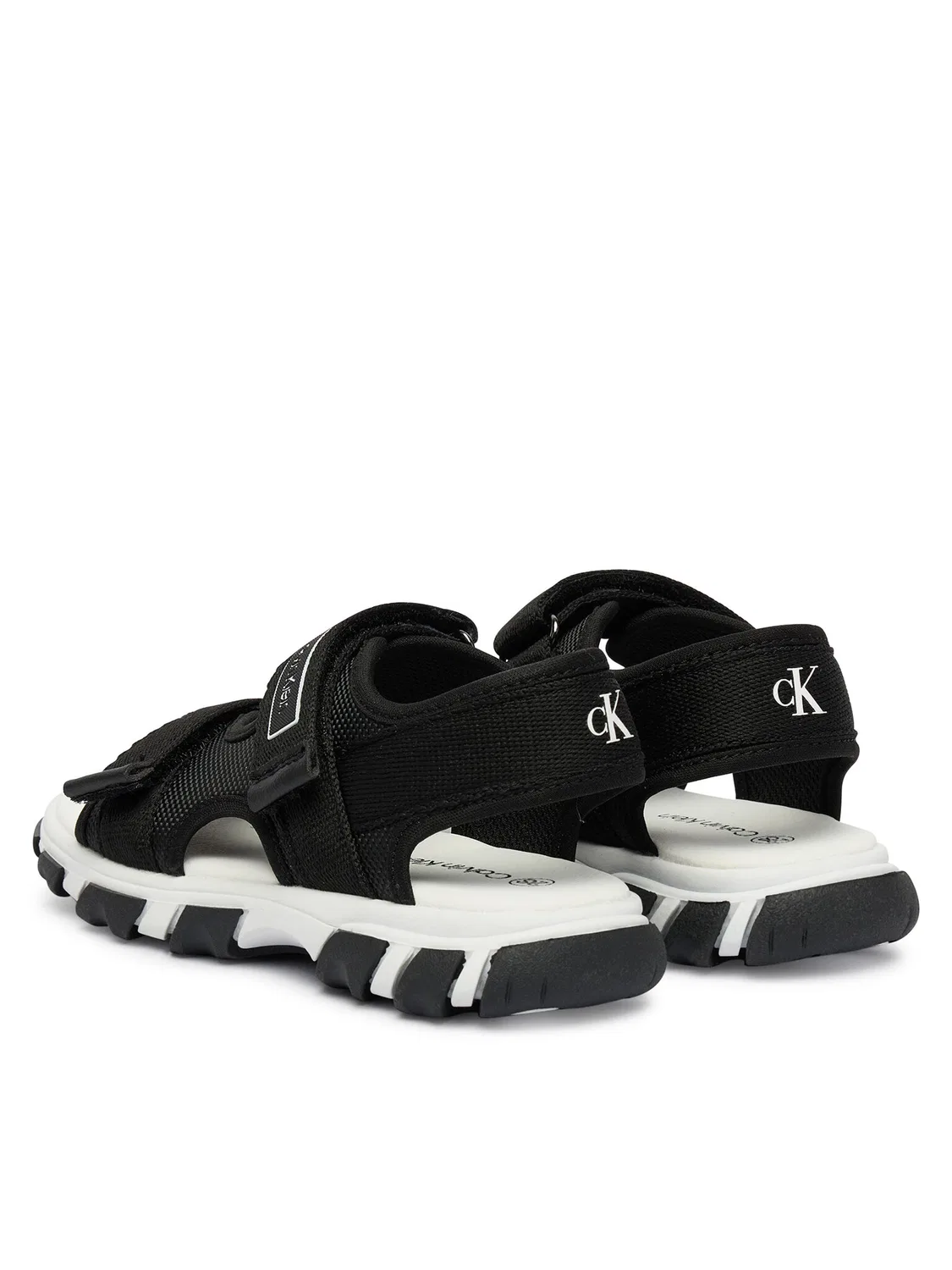 Сандалии для мальчика Velcro Sandal Calvin Klein, черный — фото 3
