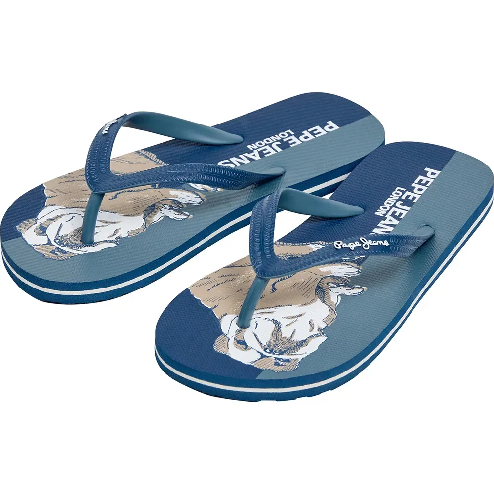 Шлепанцы Dorset Guard Pepe Jeans, синий — фото 3