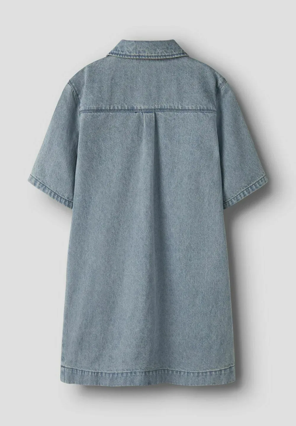 Джинсовое платье свободного кроя - джинсовое платье Name It, Special Blue Grey Denim — фото 2