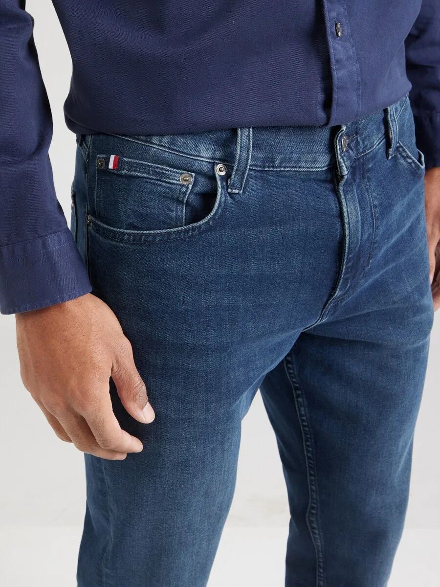 Джинсы TOMMY HILFIGER Regular Jeans 'Core Dention' синего цвета — фото 2