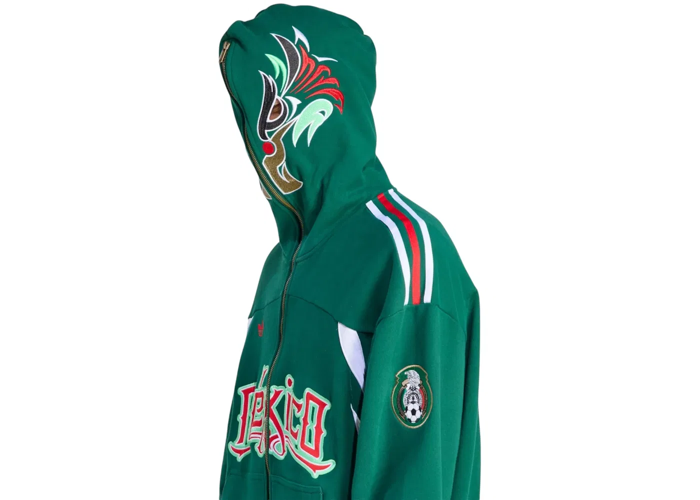Мужская худи с длинным рукавом Hoodie Adidas, Collegiate Green — фото 2