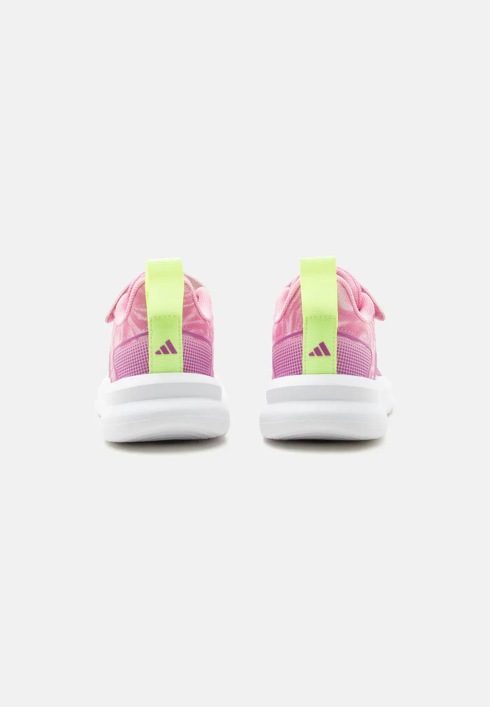 Tensaur run 4.0 унисекс - кроссовки для бега по улицам Adidas Performance, St Tropic Bloom/Purple Burst/Hi Res Yellow — фото 3