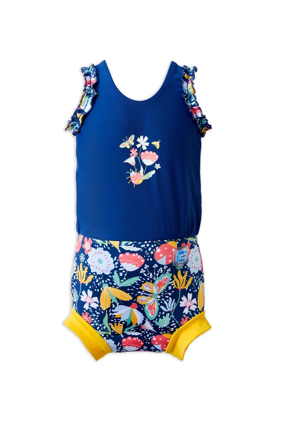 Костюм для плавания с подгузником Happy Nappy Garden Delight Splash About, Multi