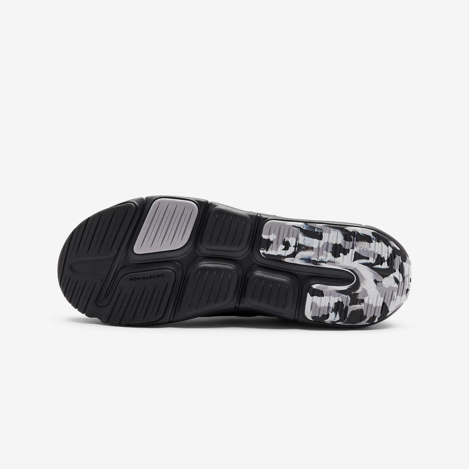 Детские легкие кроссовки с липучкой Playful Fast Decathlon, Rauchschwarz Sturmgrau — фото 4