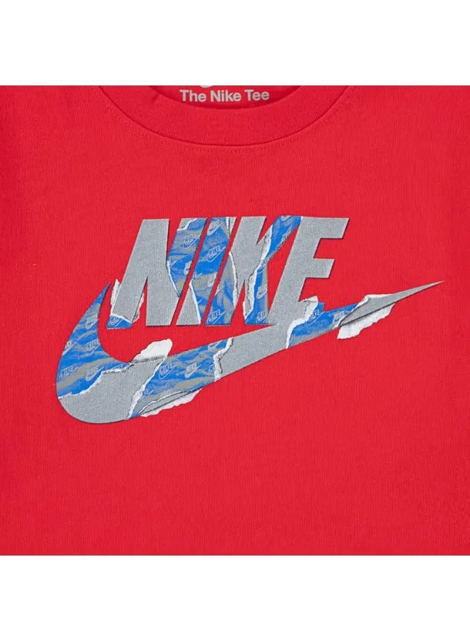 Футболка с коротким рукавом с принтом Futura Nike, красный — фото 3