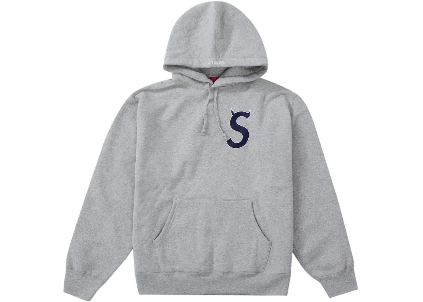 Мужская худи с принтом Supreme Sweatshirt (FW22), Heather Grey