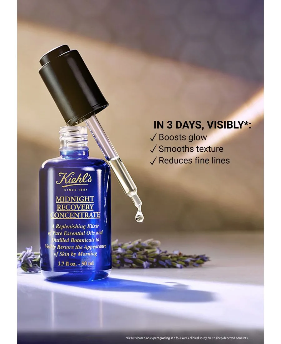 Сыворотка Kiehl's — Since 1851 Увлажняющее Midnight Recovery Concentrate — фото 2