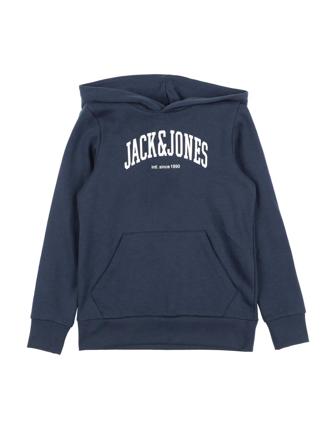 Детская флисовая кофта с принтом Jack & Jones, темно‑синий