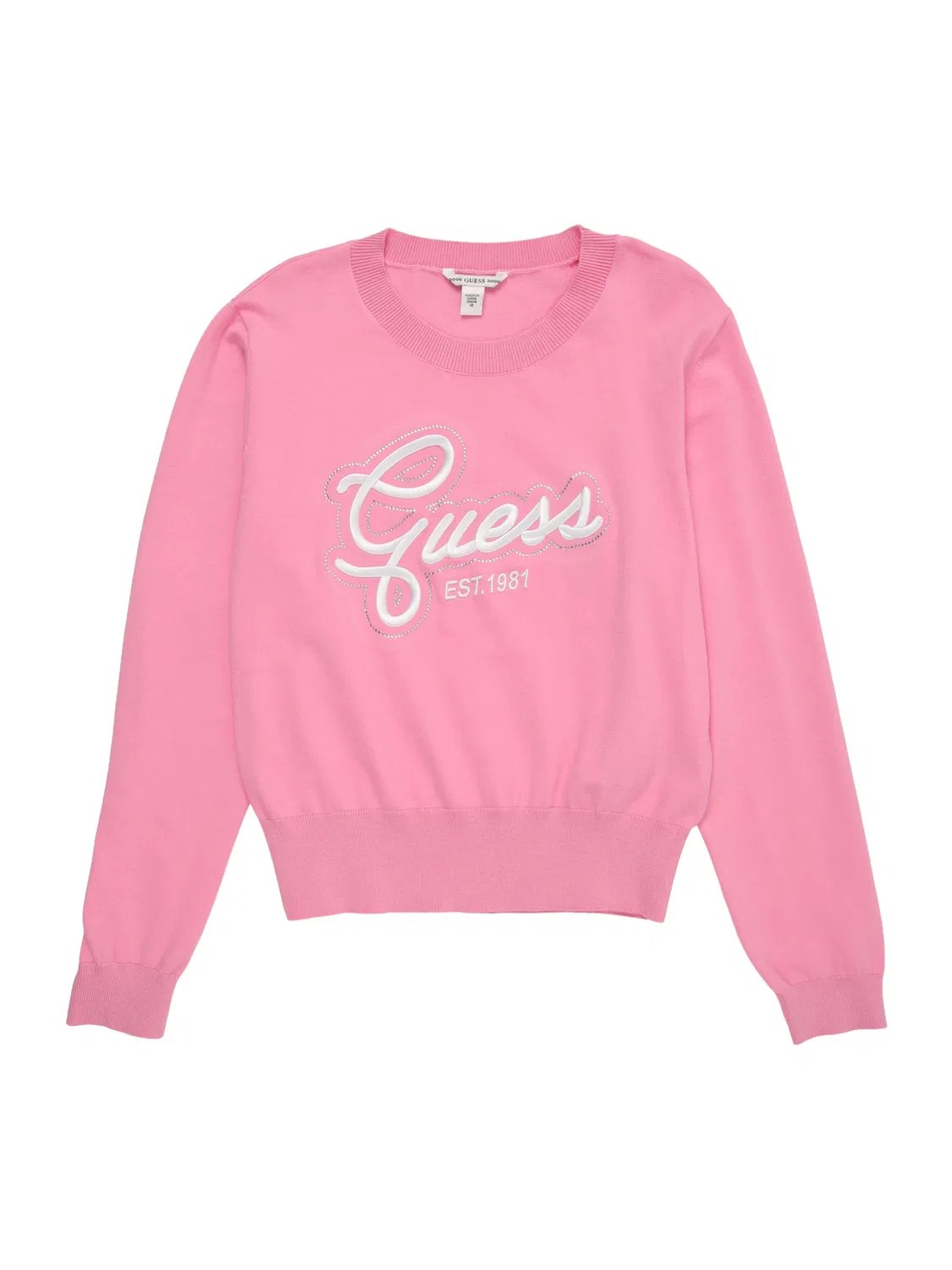 Свитшот Guess розового цвета