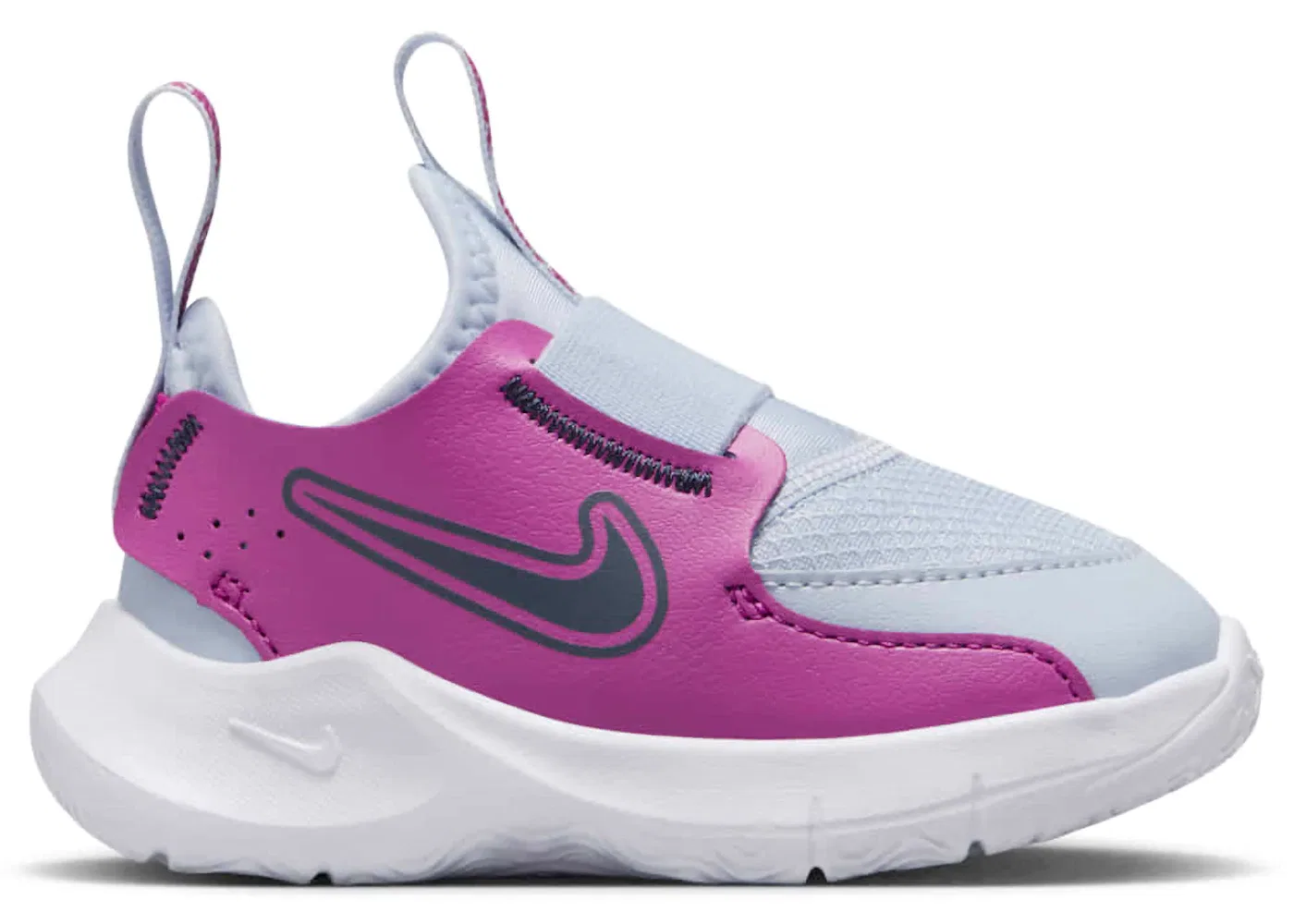 Детские кроссовки Lifestyle Nike Flex Runner 3, Football Grey Hot Fuchsia White Thunder Blue