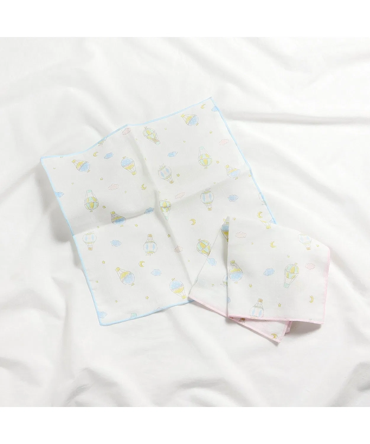 Детский комплект из японской многослойной марли BREEZE, Sky Blue — фото 2