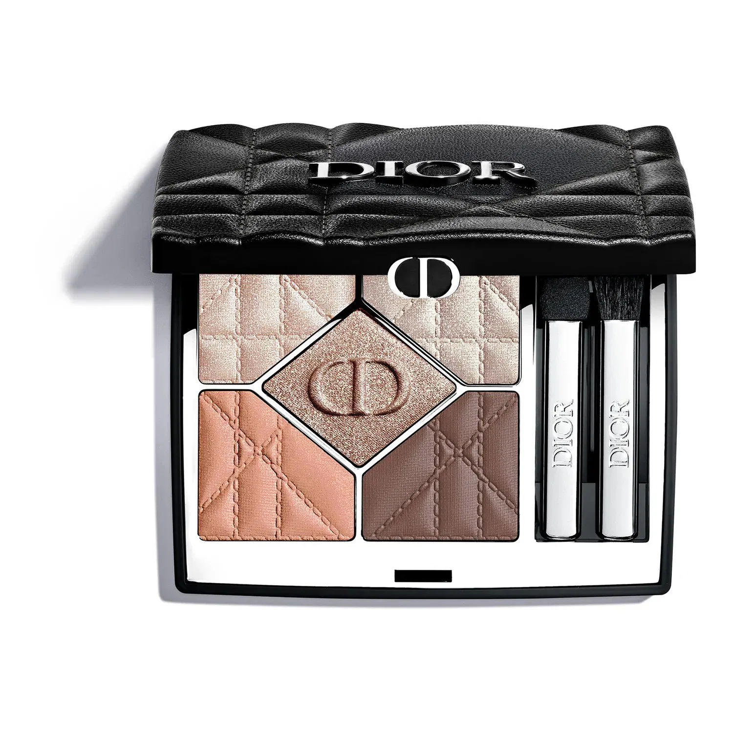 Палитра теней для век с 5 оттенками, с эффектом каннелюры, DIOR, 563 Brown Brocart