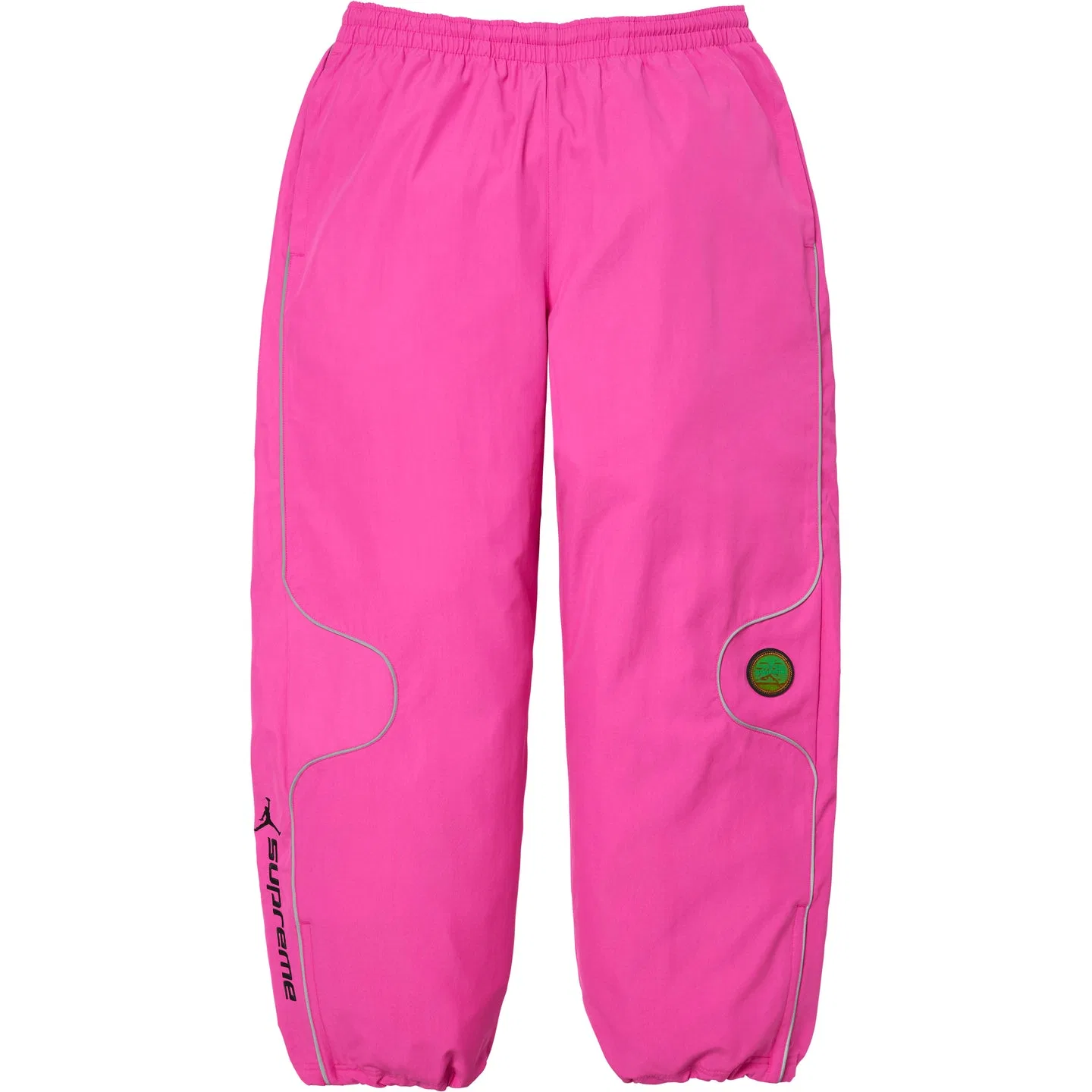 Спортивные штаны Supreme Jordan Knitted Sweatpants, Bright Pink