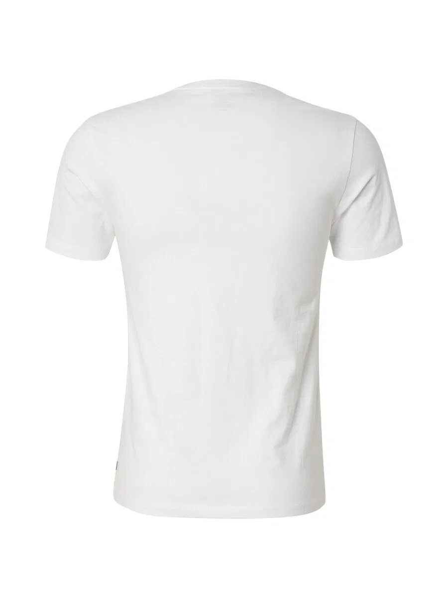 Рубашка LEVI'S Regular Shirt 'Housemark Graphic T-Shirt' белого цвета — фото 2