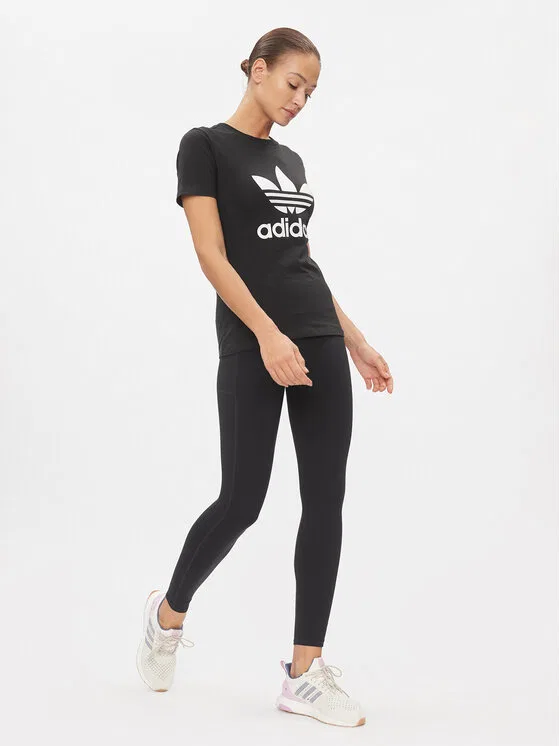 Футболка standard fit adicolor Classics Trefoil Adidas, черный — фото 2