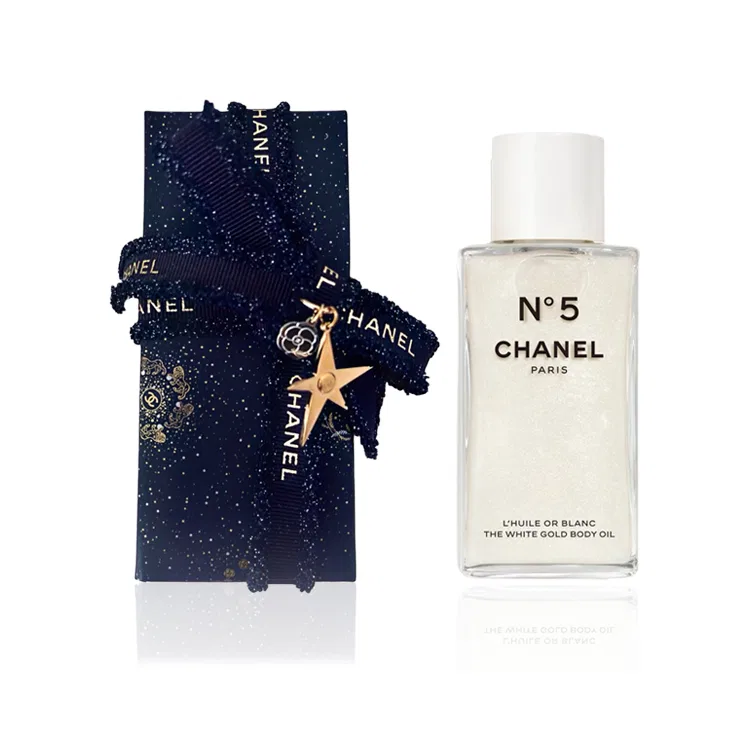 Масло для тела с эффектом сияния N°5 Collection Size 5, 250мл, CHANEL