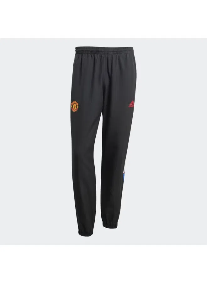 Брюки спортивные с логотипом Manchester United Adidas