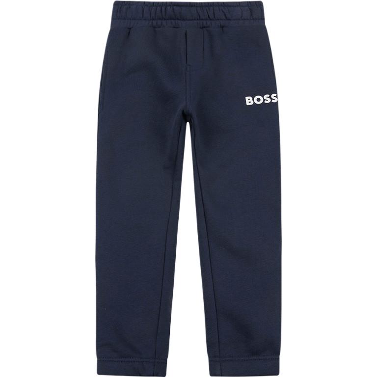 

Детские вязаные спортивные штаны HUGO BOSS, синий