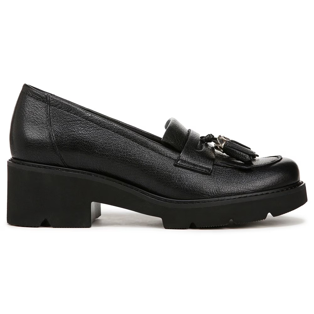 Туфли-лодочки на толстой подошве Naturalizer, black leather — фото 2
