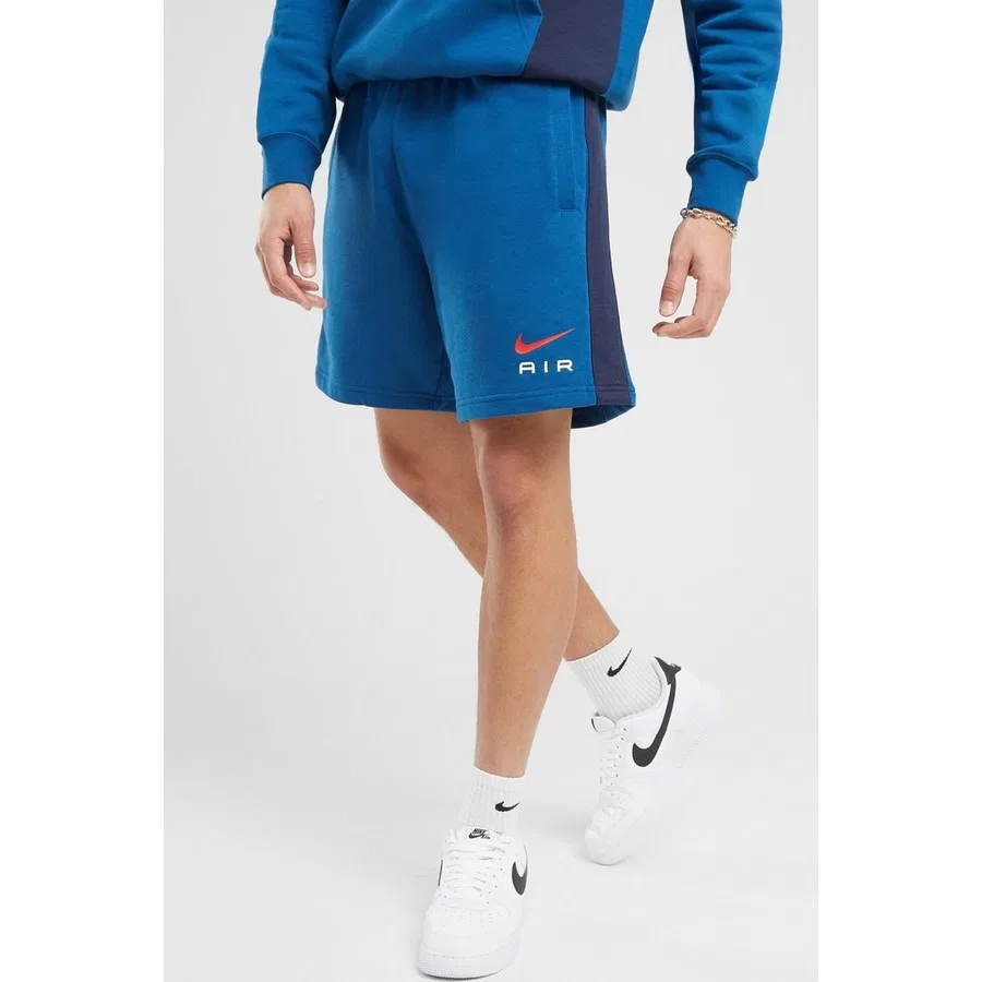 Шорты спортивные с длинным кроем Nike Sportswear Swoosh Air France Terry, Синий
