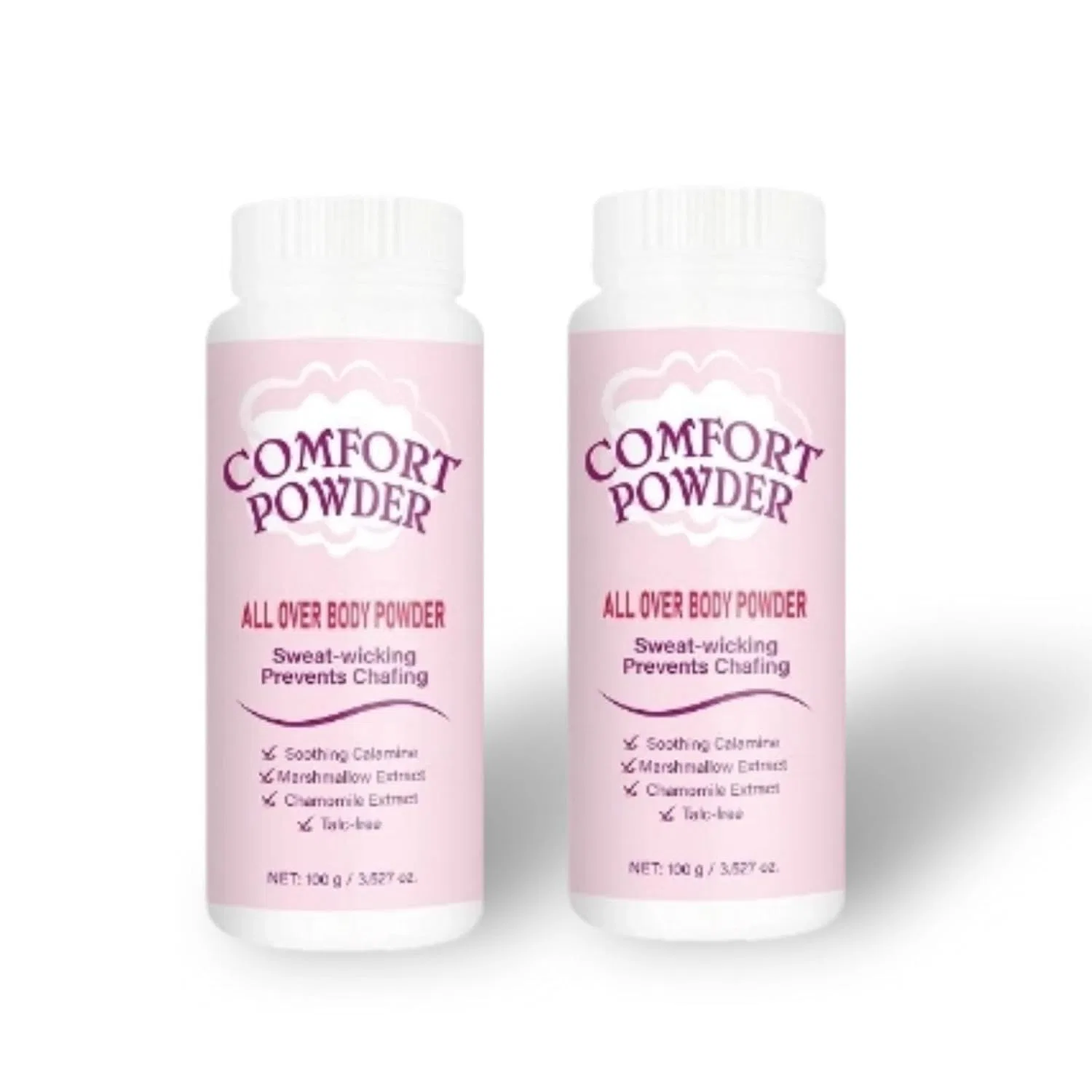 Пудра для тела тальк-free, Comfort Powder, 100 г, 2 шт Generisch