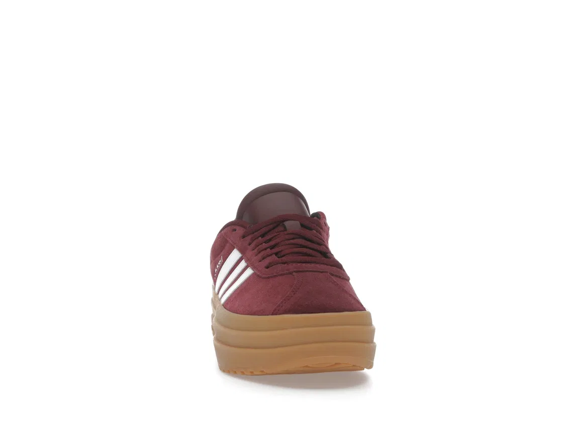 Детские кроссовки lifestyle с принтом Adidas VL Court Bold Adidas, Shadow Red Cloud White Pink Fusion — фото 2