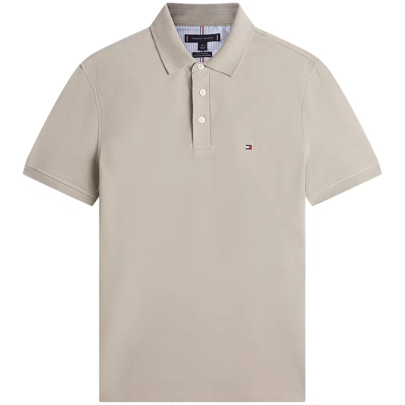 Мужское поло Tommy Hilfiger, Цвет Khaki PKB