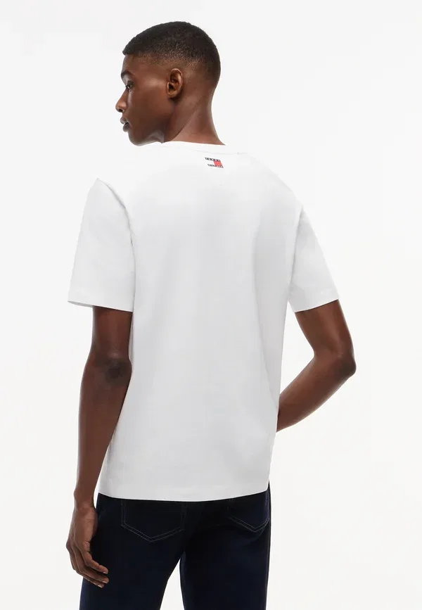 Футболка хлопковая Th x Cadillac Formula 1 Team Miami Graphic Tee Unisex Tommy Hilfiger, White, белый — фото 3