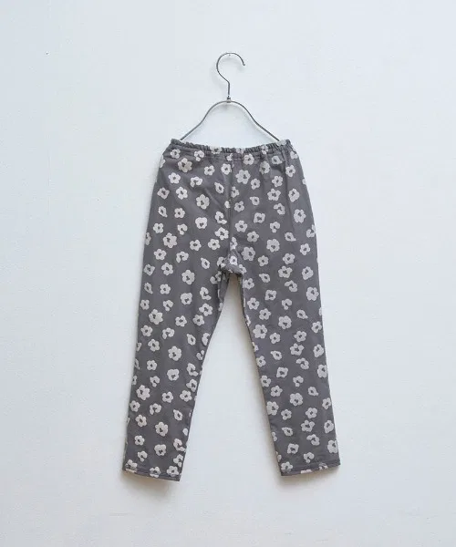 Детские леггинсы с принтом LYKKE, Charcoal Grey