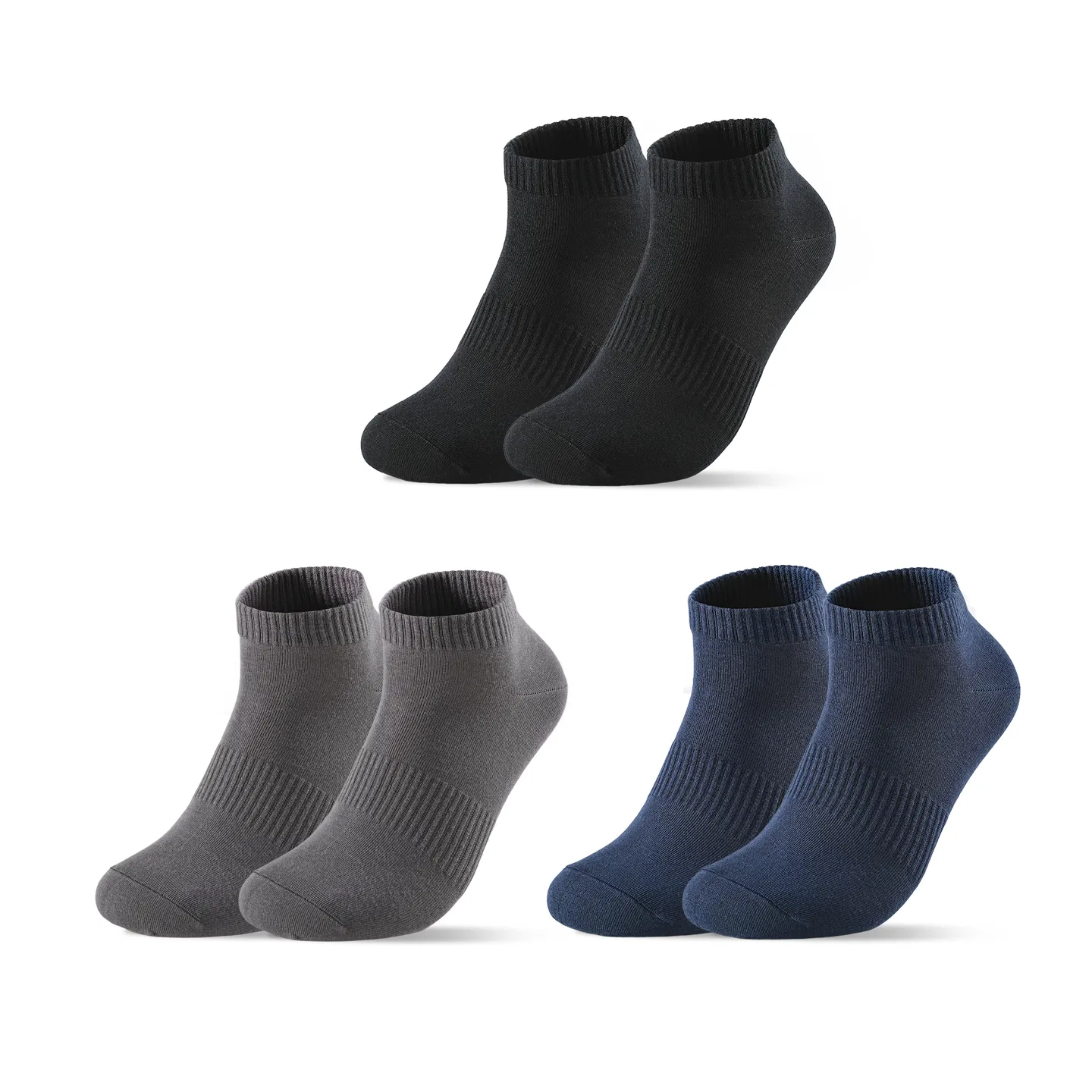 Детские носки-лосины с принтом, 3 пары, Dickies, Black/Navy Blue/Dark Gray