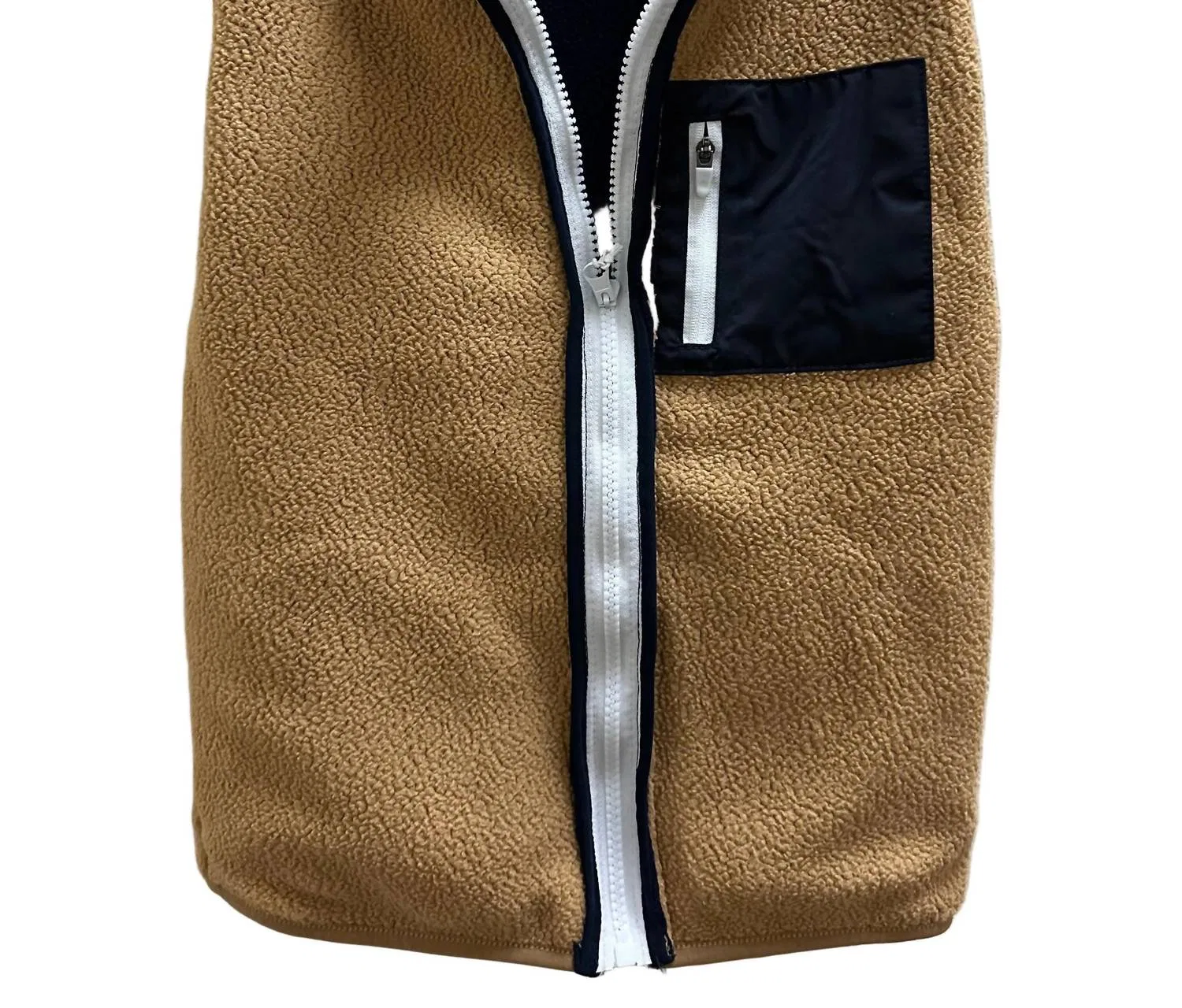 Детский жилет для мальчиков без рукавов двусторонний Harry Polar Coolybri, Navy/ Khaki — фото 2
