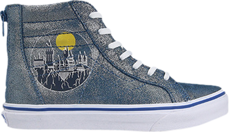 

Кеды Vans Harry Potter x SK8-Hi Zip Kids Castle, синий