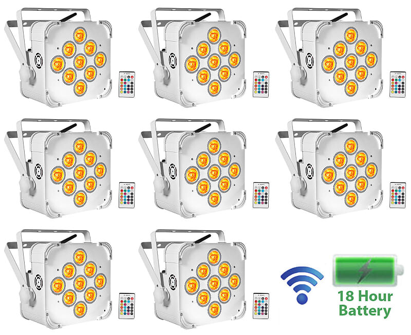 

Аккумуляторные омыватели с подсветкой Rockville Best PAR 60 White