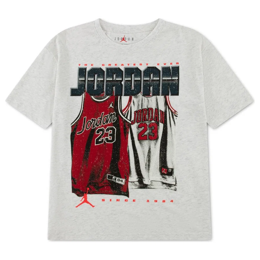 Детская футболка с принтом Jordan Home And Away Nike, Черный