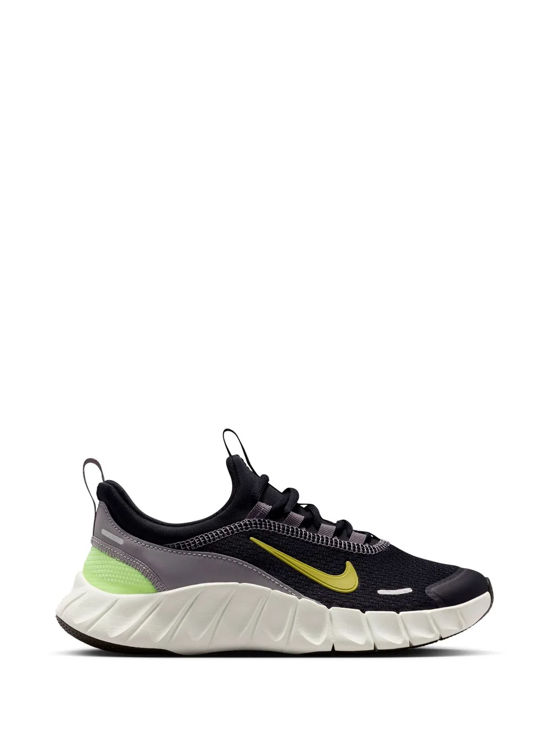Кроссовки беговые Free Ride Nike, черно-зеленый