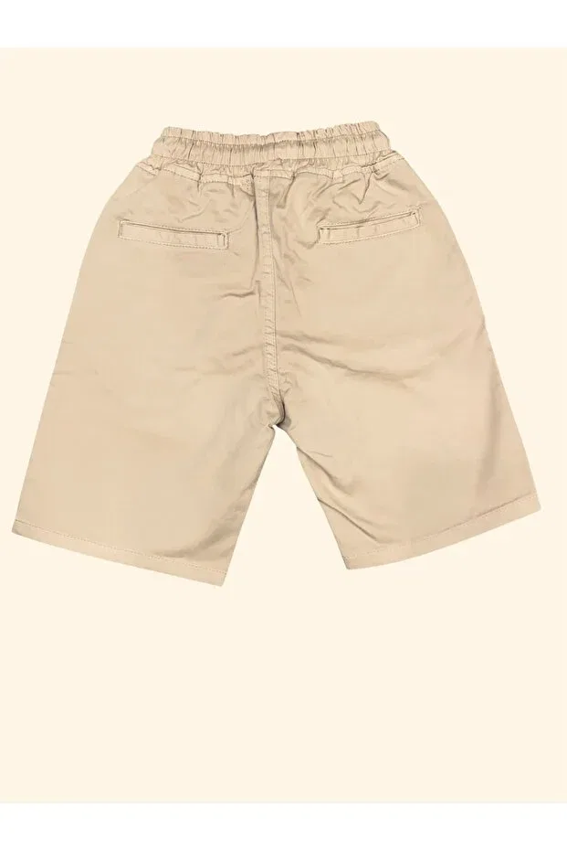 Детские шорты для мальчиков хлопковые Rindo Kids, Beige — фото 4