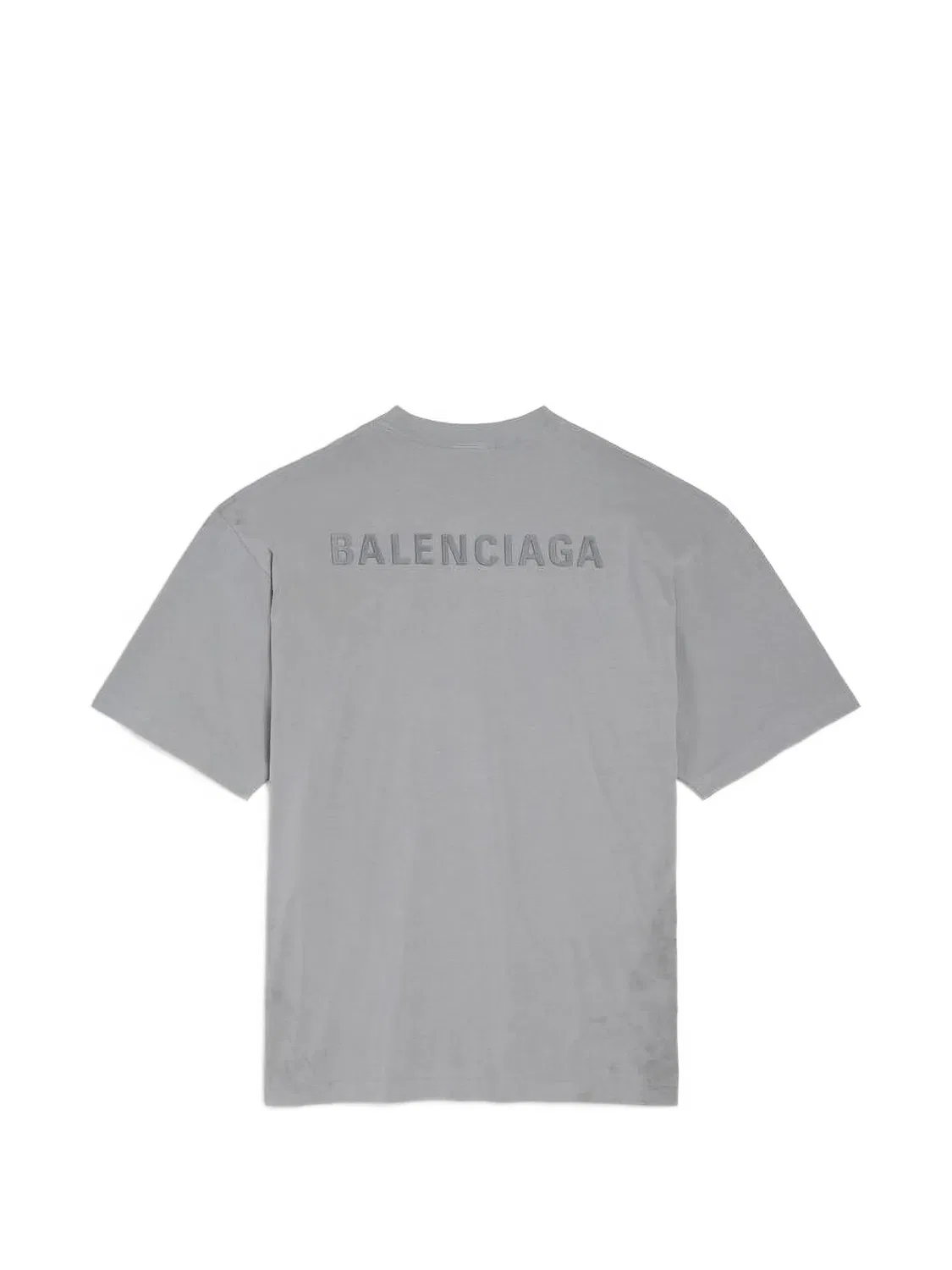 Balenciaga Футболка с логотипом, серый — фото 2