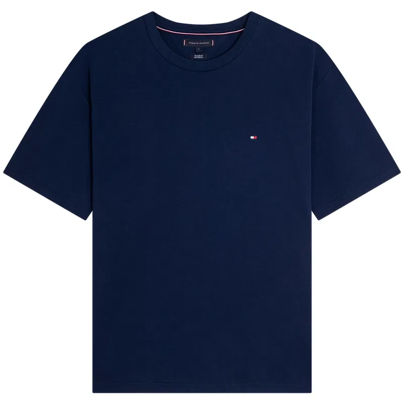 Мужская футболка с круглым вырезом Marine Blue DCC Tommy Hilfiger