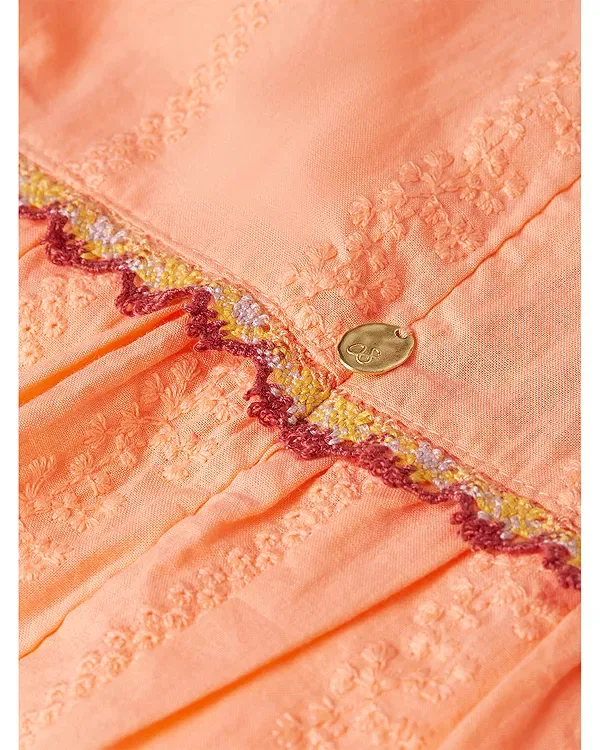 Детское платье для девочек без рукавов Scotch & Soda, Papaya Pun — фото 3
