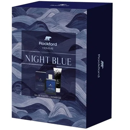 Подарочный набор гель для душа и парфюм Rockford, Night Blue