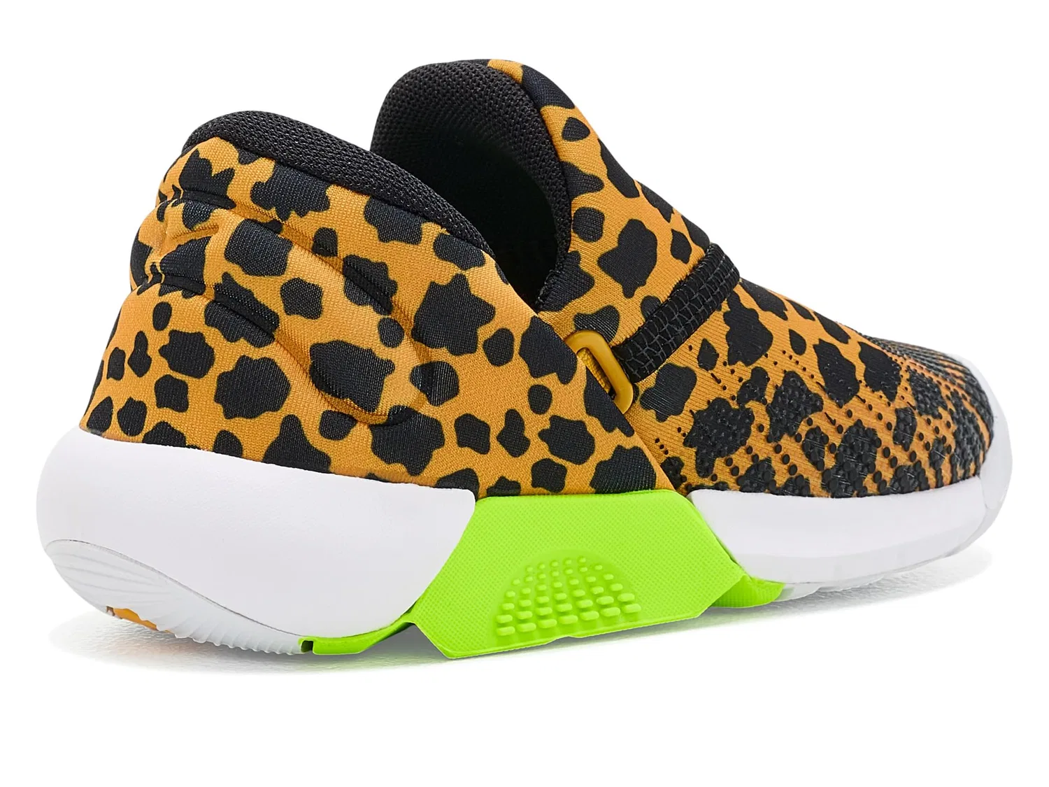 Кроссовки Swoosh Go (для младенцев и малышей) Nike Kids, University Gold/Black/Volt/White — фото 4