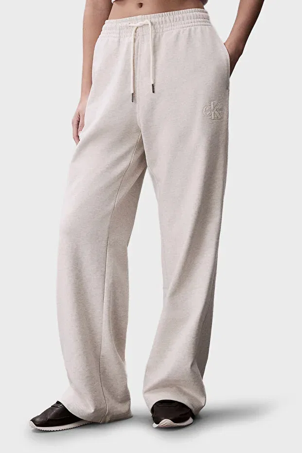 Женские брюки хлопковые Regular Fit Calvin Klein, Gray