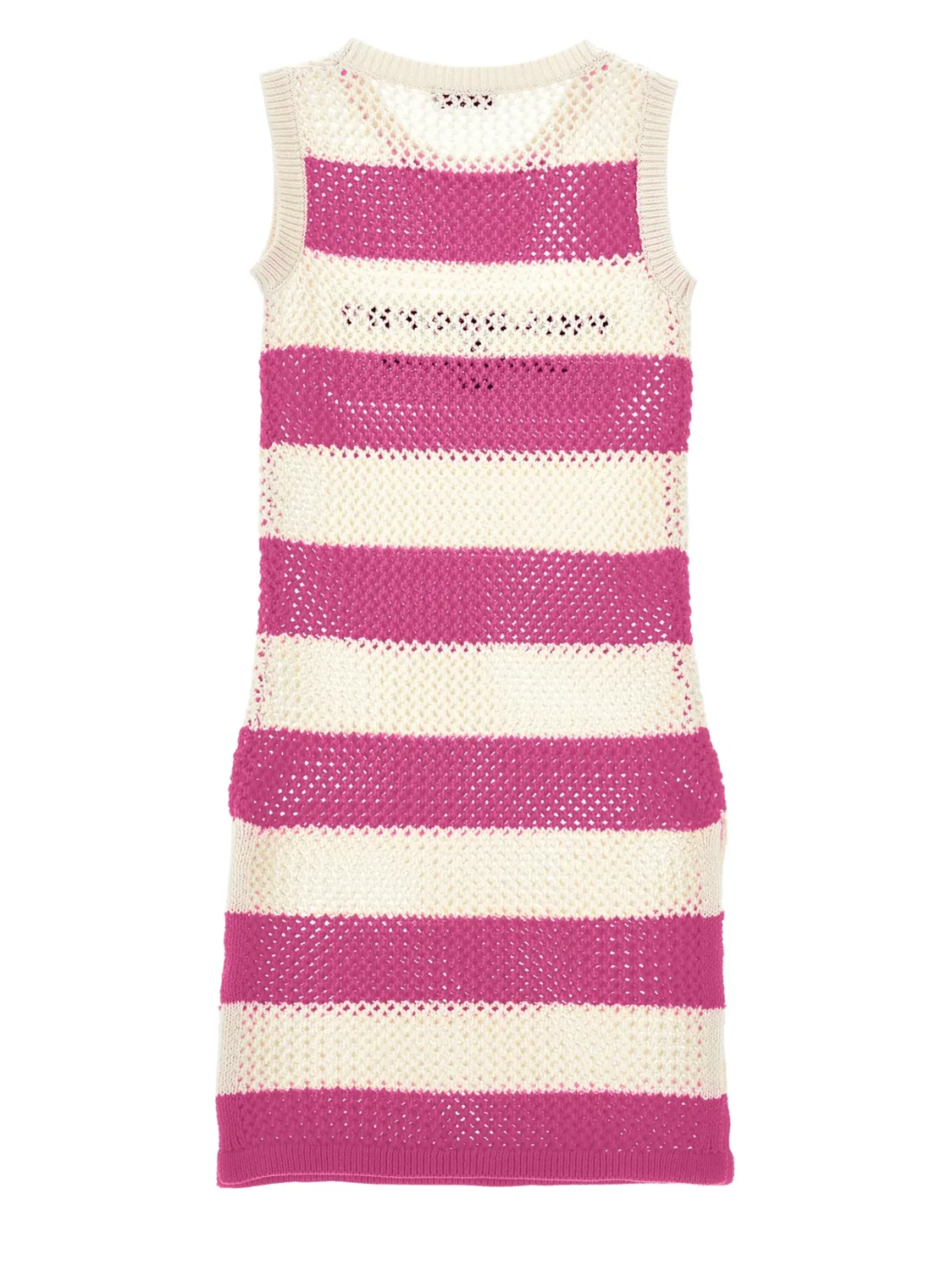 Р striped knitted dress Philosophy Di Lorenzo Serafini, фуксия — фото 2