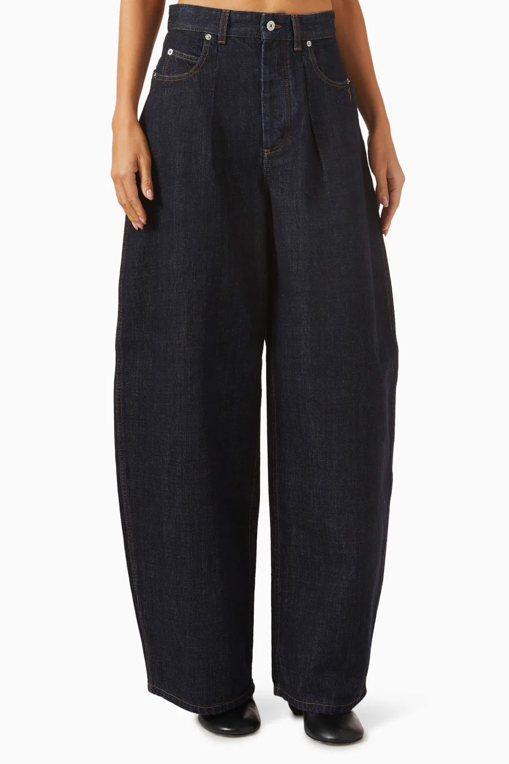 Джинсы широкие Le De-nimes Ovalo Jeans Jacquemus