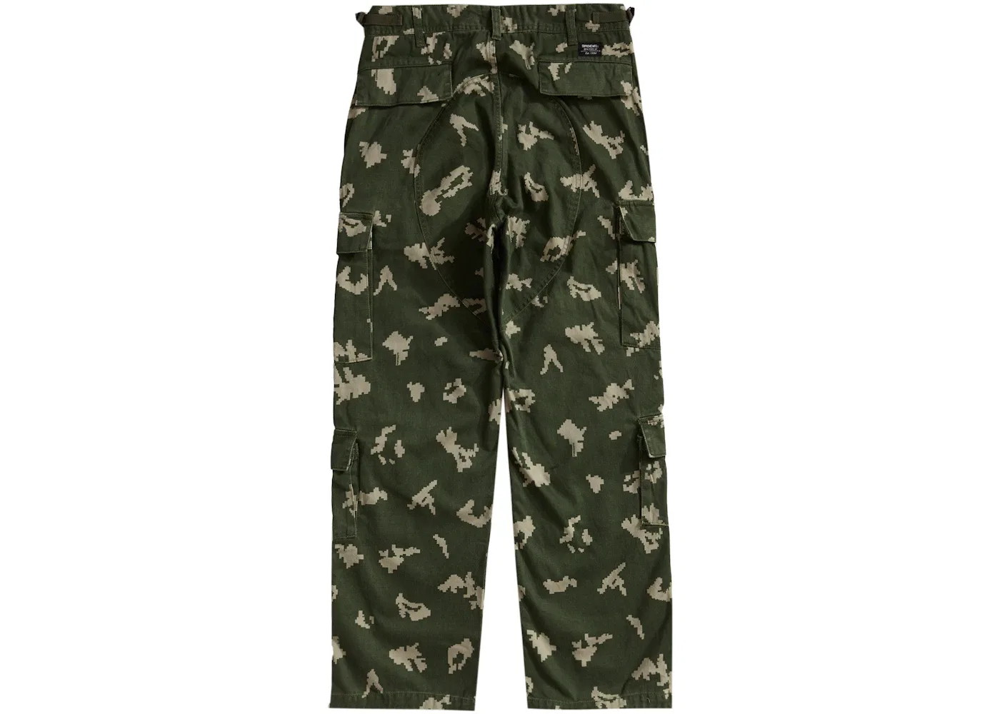 Мужские брюки карго с камуфляжным принтом Supreme Pant (FW21), Olive Russian Camo