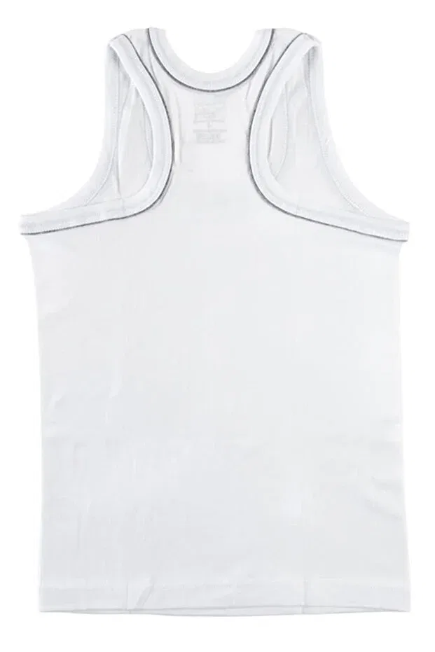 Детское белье для мальчиков хлопковое Athlete Undershirt Tutku, White