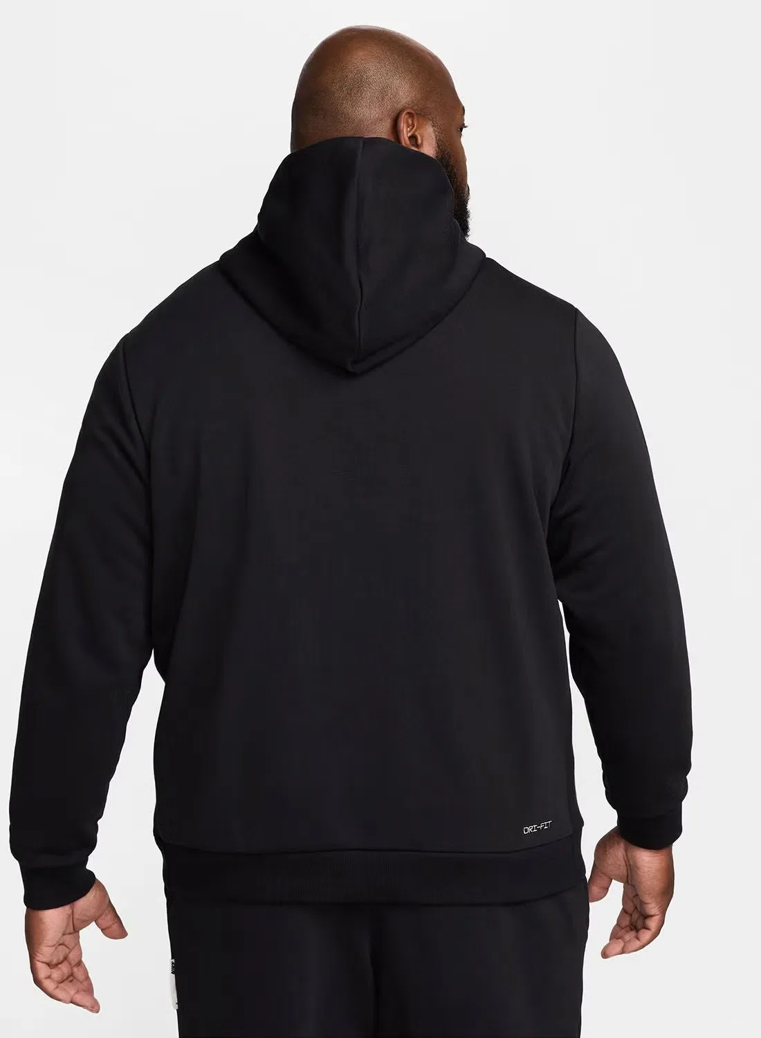 Худи с длинным рукавом Dri-Fit Standard Issue Nike, черный — фото 2
